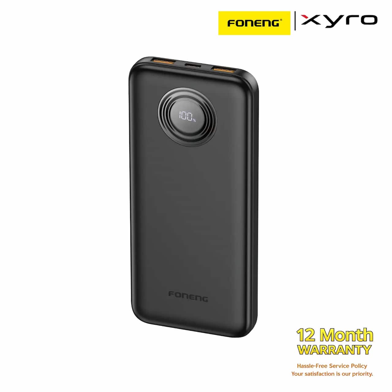 Foneng PX101 10000mAh 22.5W Power Bank with 3 Outputs