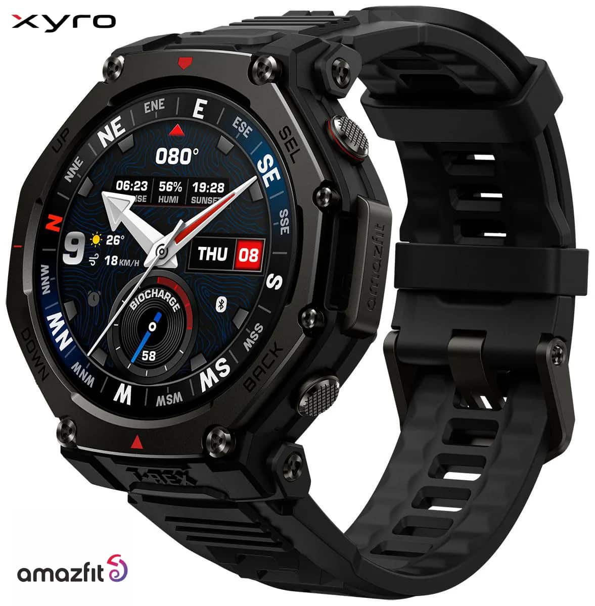 Amazfit T-Rex 3 Pro 1.5" AMOLED Display with 3000-Nit GPS Rugged Smartwatch