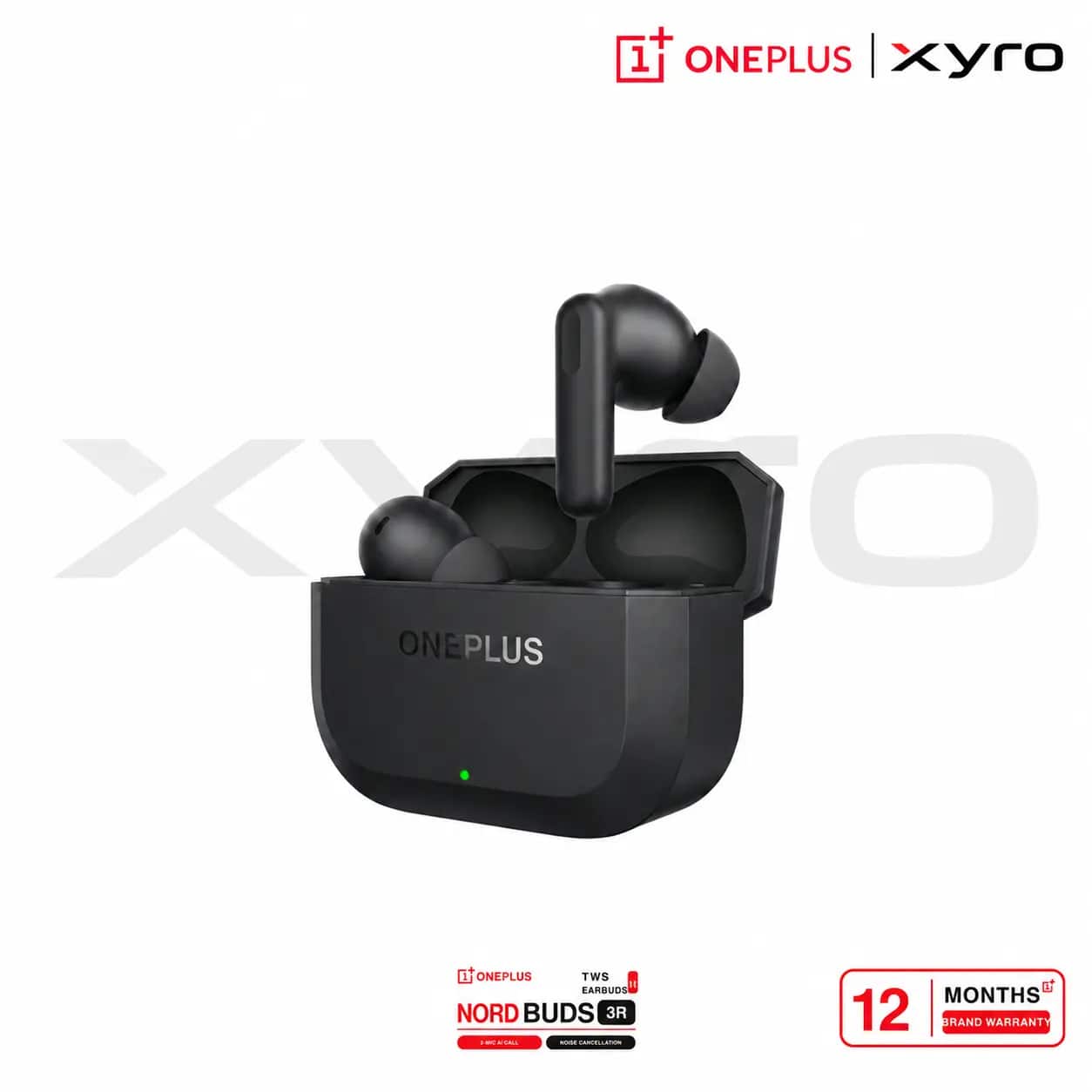 OnePlus Nord Buds 3R 2-Mic AI Call Noise Cancellation TWS Earbuds