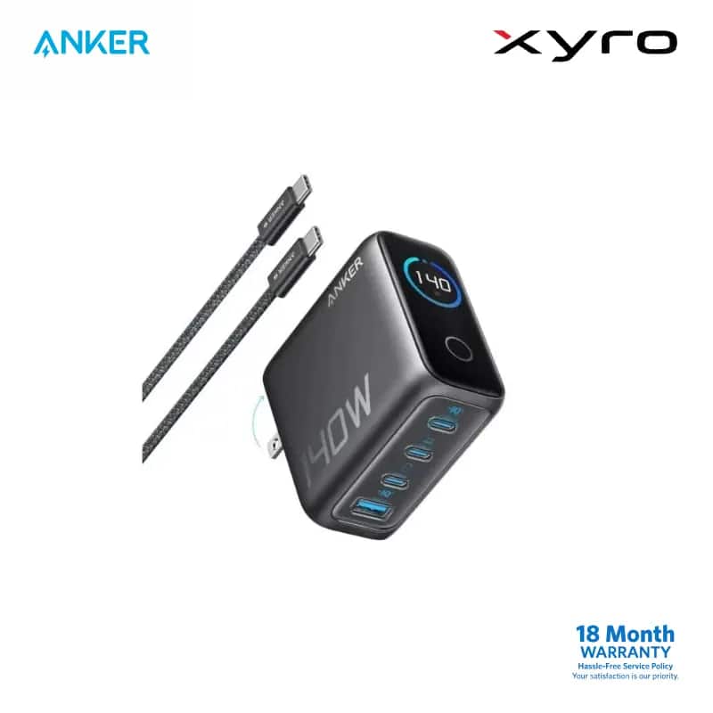 Anker Zolo 140w Charger For Phone Tablet and Laptop (B2697)