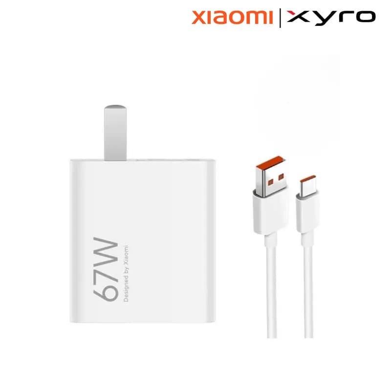Xiaomi 67W Fast Charger with USB-A to C Cable-CN