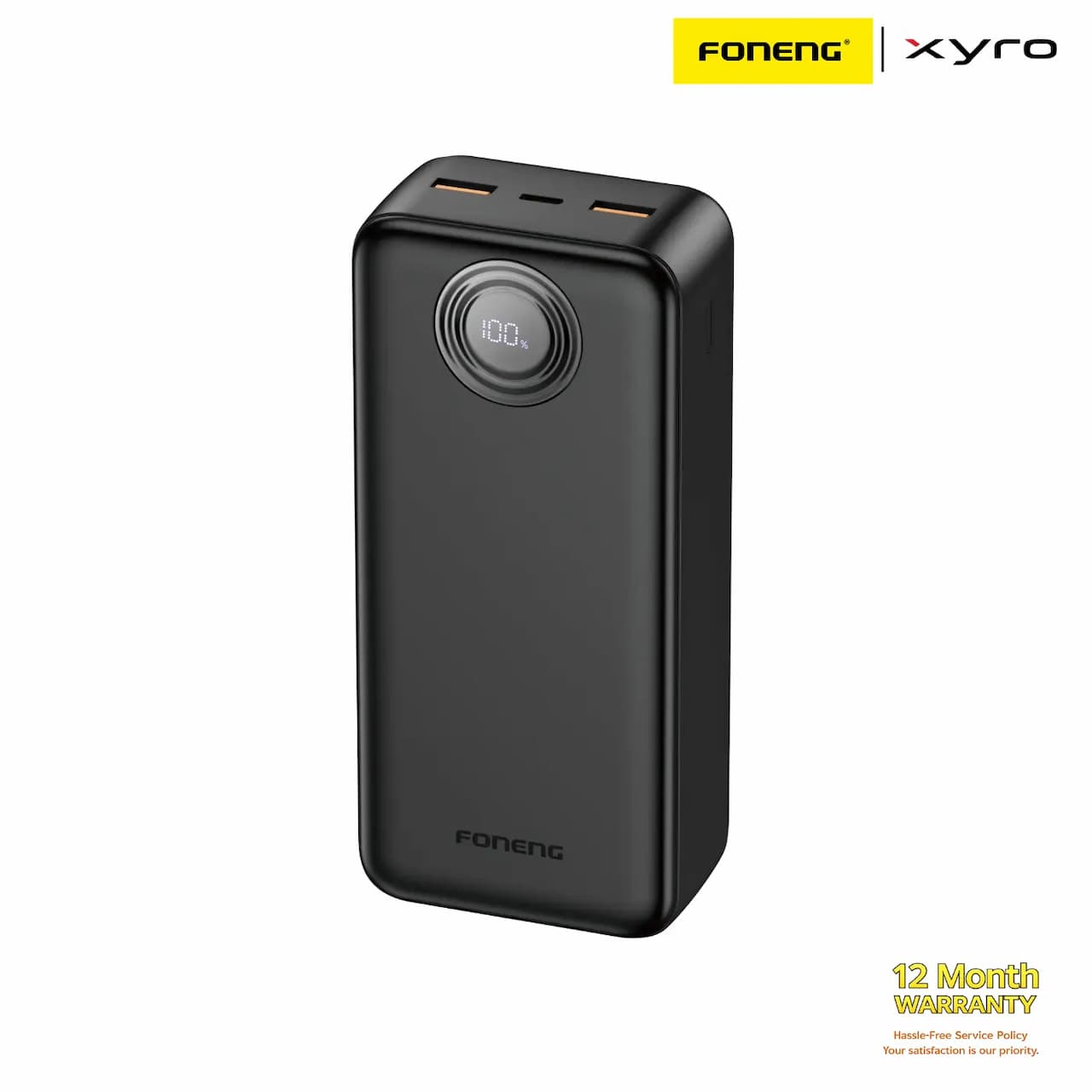 Foneng PX103 30000mAh 22.5W Power Bank with 3 Outputs