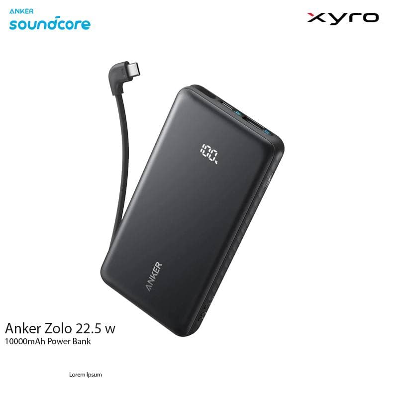 Anker Zolo 22.5W 10000mAh Power Bank