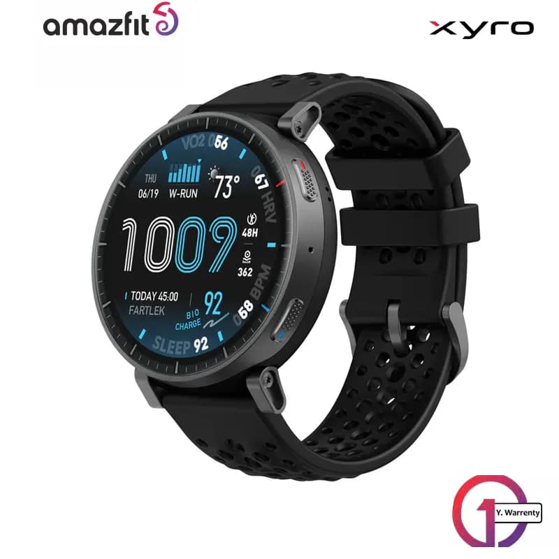 Amazfit Active Max 1.5" AMOLED GPS Smart Watch – Black