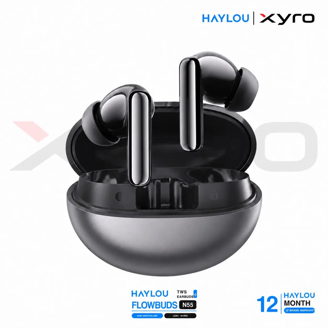 Haylou Flowbuds N55 54dB Deep ANC True Wireless Earphones