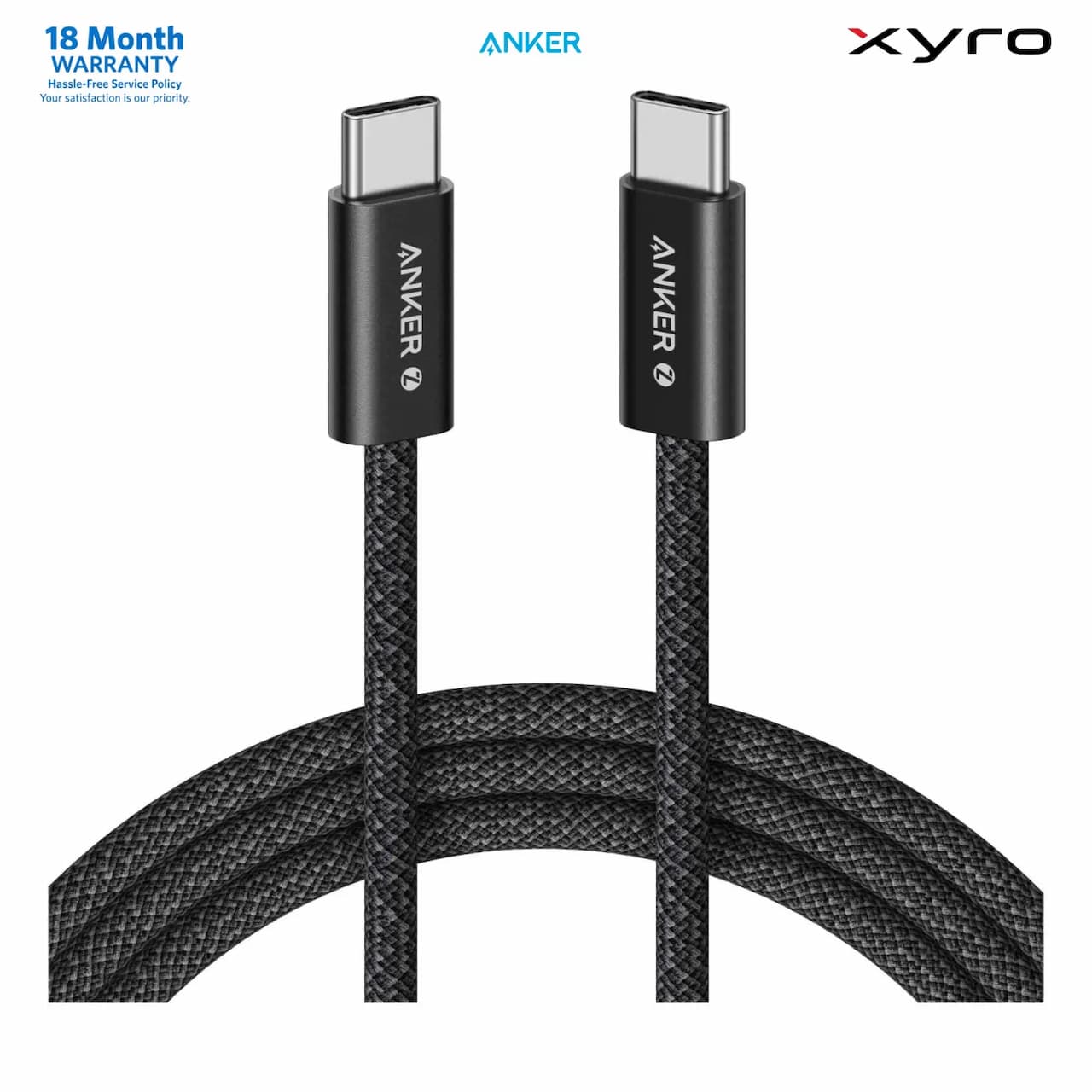 Anker 240W USB-C to USB-C Cable (1M)