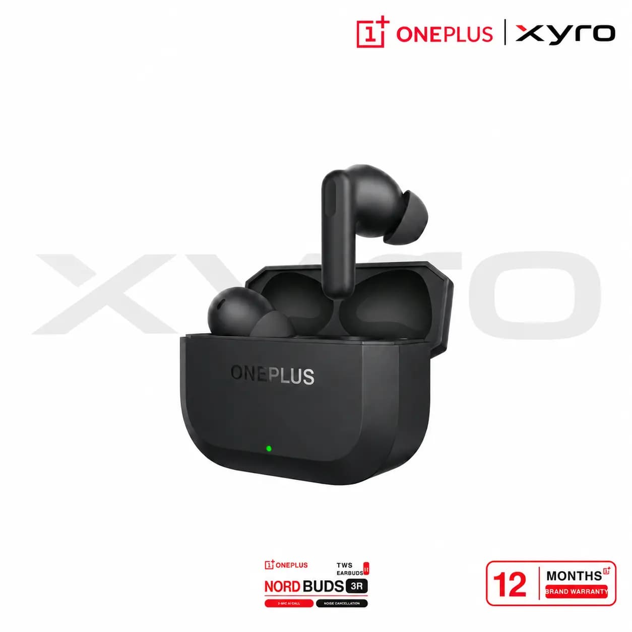 OnePlus Nord Buds 3R 2-Mic AI Call Noise Cancellation TWS Earbuds