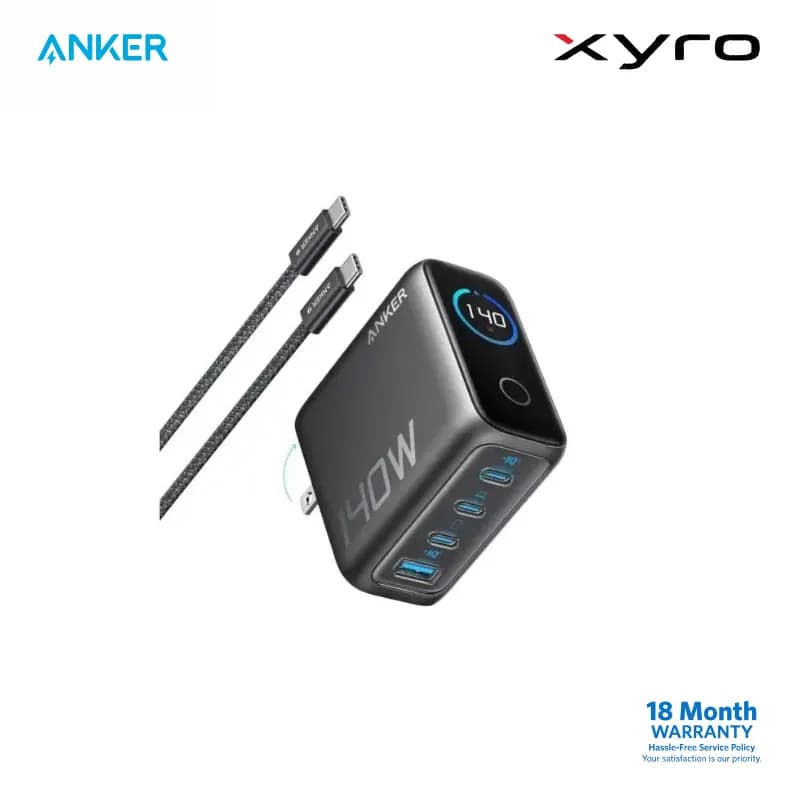 Anker Zolo 140w Charger For Phone Tablet and Laptop (B2697)