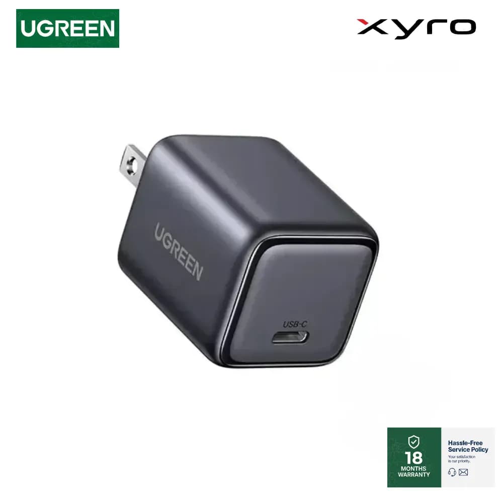 UGREEN X513 30W USB-C GaN Fast Charger US Plug (55530)
