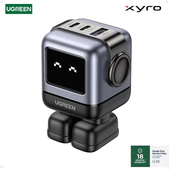 Ugreen Nexode RG CD361 65W 3-Port GaN Fast Charger Adapter #35291