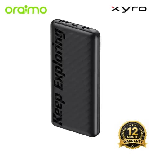 Oraimo Toast 10 Flash 10000mAh Fast Charging Power Bank (OPB-P118D)