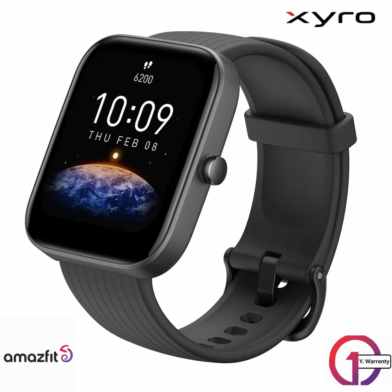Amazfit Bip 3 Pro Smart Watch (Global Version) – Black