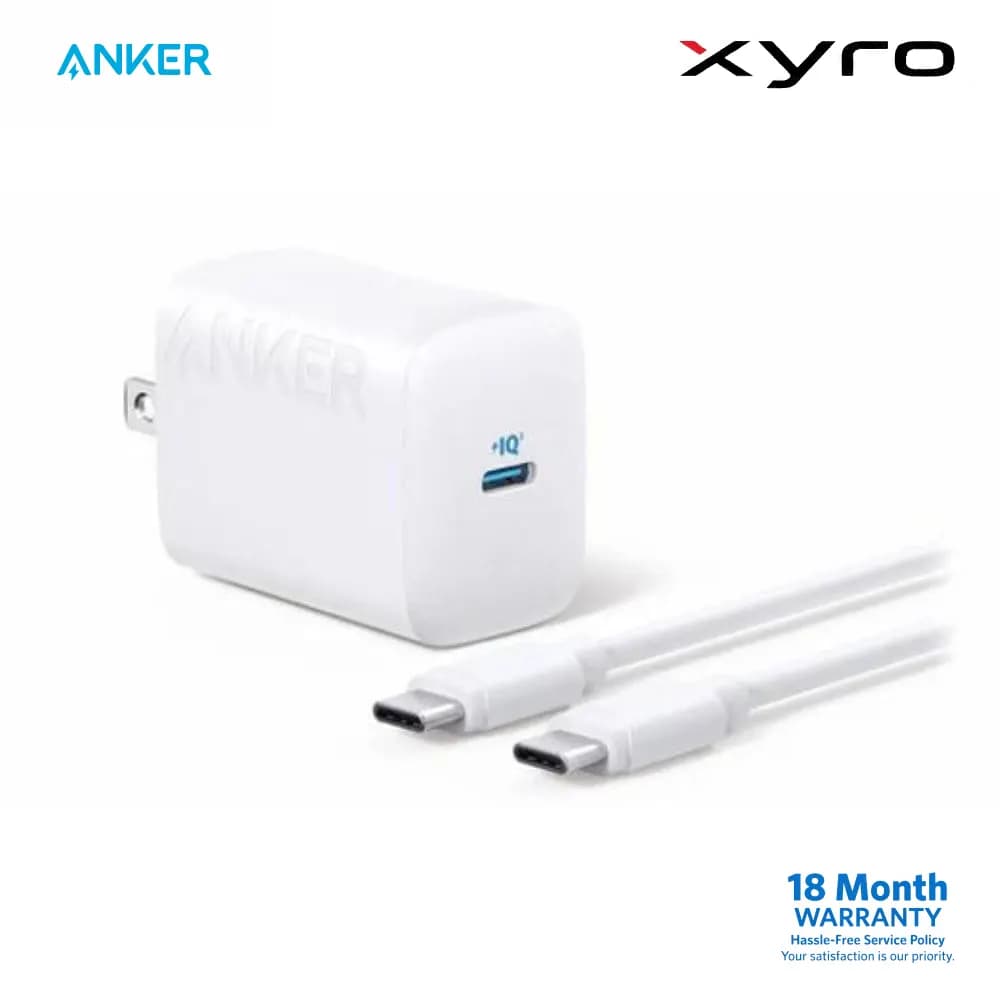 Anker 312 30W Charger With Type C to Type C Cable (B2640N11)